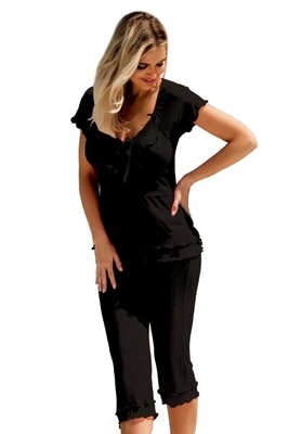 DKAREN Dámské pyžamo Tania black