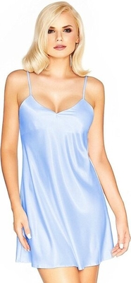 DKAREN KAREN Dámská košilka saténová modrá