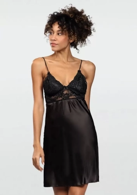 DKAREN Dámská saténová košilka JANE