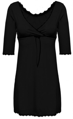 DKAREN Dámská košilka Magnolia černá