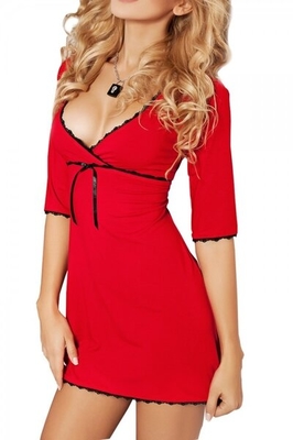 DKAREN Dámská košilka Magnolia červená