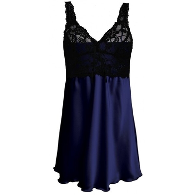 DKAREN Dámská košilka Oliwia tmavě modrá