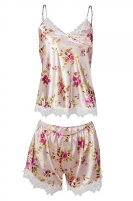 DKAREN Dámské pyžamo FLOWERS KV 004