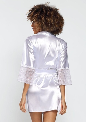 DKAREN Dámský župan Judyta bílá