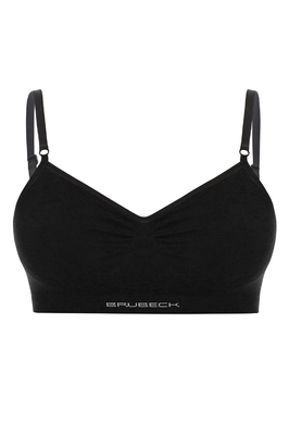 BRUBECK Dámská bezešvá podprsenka 00012A černá