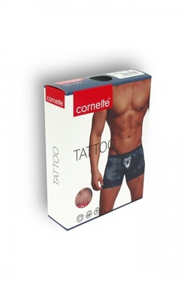 CORNETTE Pánské boxerky 280/199 scarabeus Tattoo