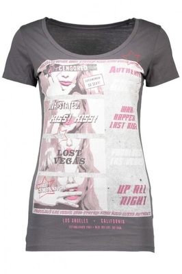 Trika | Guess Jeans Dámské triko GRIGIO s krátkým rukávem 