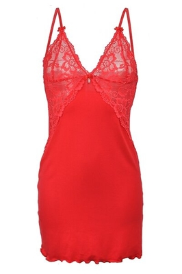 DKAREN Dámská košilka Flawia červená