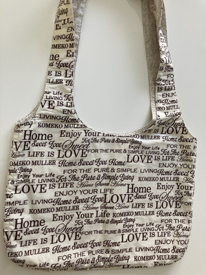 Plážová látková taška Love