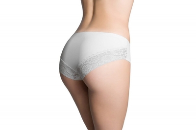 Julimex Dámské kalhotky CHEEKIE PANTY bílá