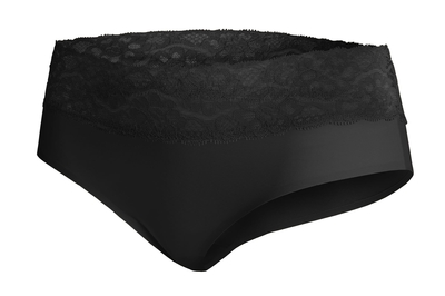 JULIMEX Dámské kalhotky HIPSTER PANTY černá