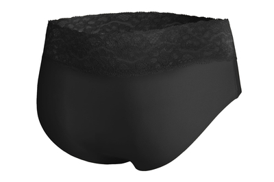 JULIMEX Dámské kalhotky HIPSTER PANTY černé