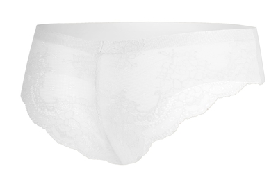 JULIMEX Dámské kalhotky TANGA PANTY bílá