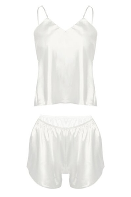 DKaren Karen dámské pyžamo krémové