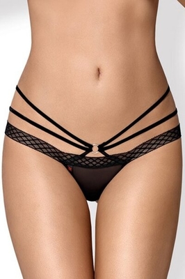 OBSESSIVE Erotická tanga 855-THO černá