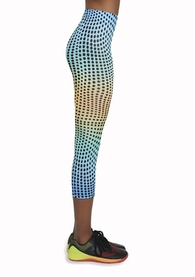 Bas Bleu Dámské legíny WAVE 70 multicolor