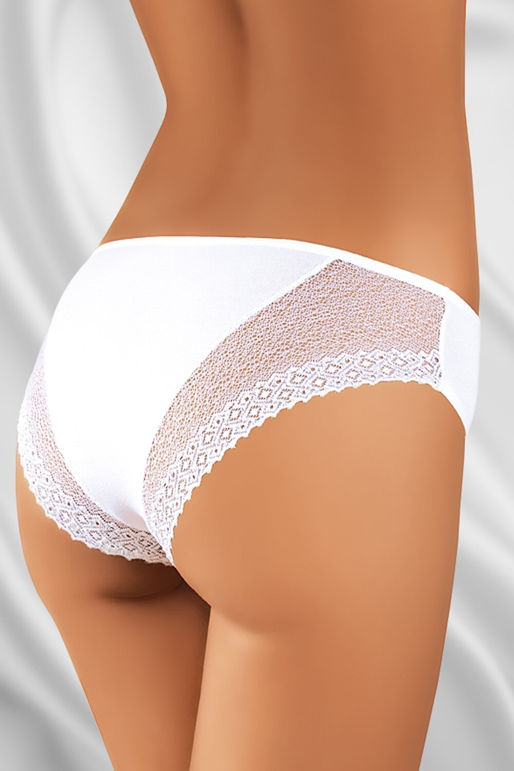 BABELL Dámské kalhotky 012 white barva bílá, velikost M