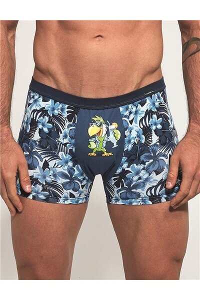 CORNETTE Pánské boxerky 280/182 BLUE HAWAII barva modrá, velikost XXL