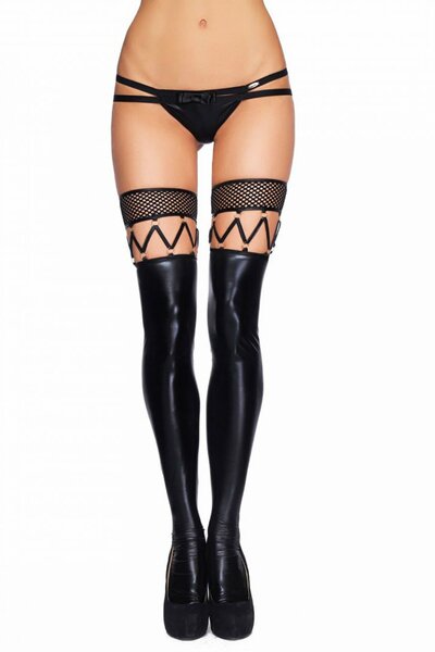 7-HEAVEN Dámské punčochy Marica stocking barva černá, velikost L/XL