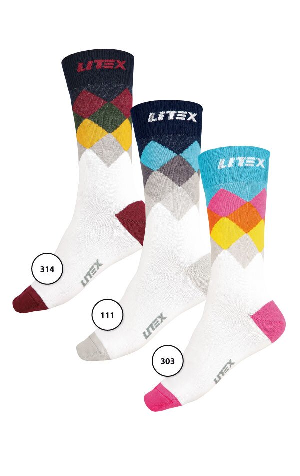 LITEX Designové ponožky 9A006