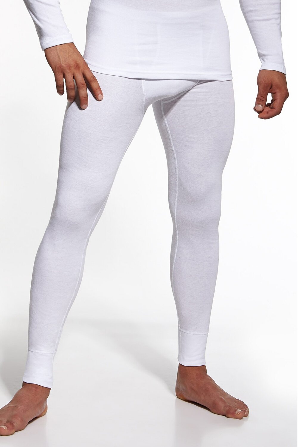 CORNETTE Pánské podvlékací kalhoty Authentic white
